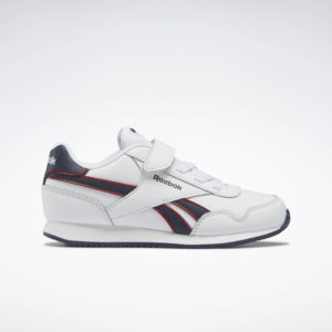 Reebok  Royal Classic Jog 3 Shoes Cloud White / Vector Navy / Vector Red (HP8669)