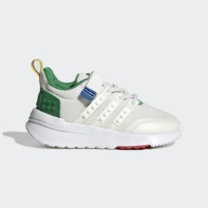 Adidas adidas x LEGO® Racer TR21 Elastic Lace and Top Strap Core White / Core White / Green (HQ1320)