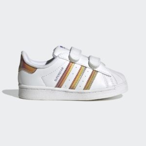 Adidas Superstar Cloud White / Cloud White / Purple Rush (HQ4344)