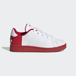 Adidas adidas x Marvel Advantage Spider-Man Lace Cloud White / Cloud White / Better Scarlet (HQ8838)