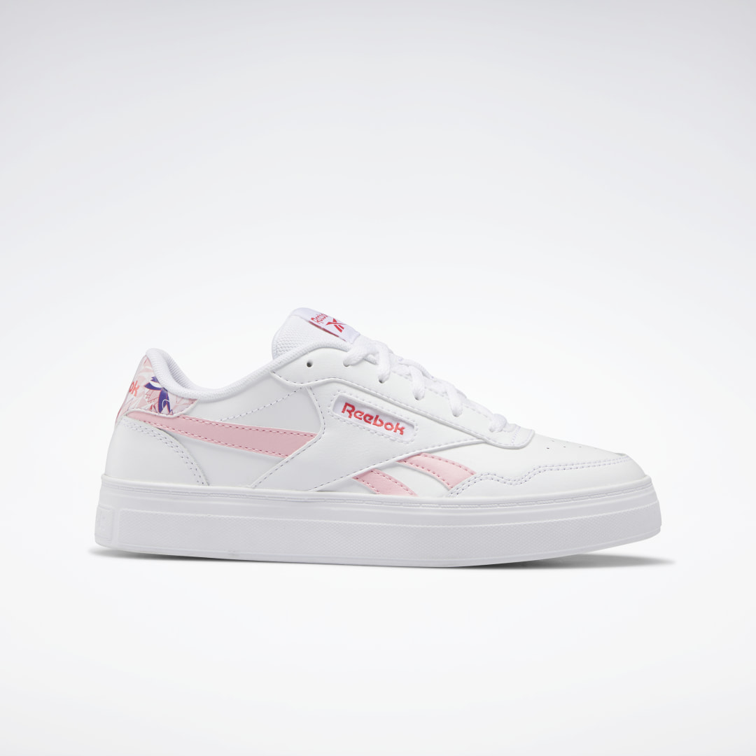 Reebok Court Advance Bold Shoes Cloud White / Pink Glow / Cherry (HR0144)