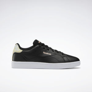 Reebok Royal Complete Clean 2.0 Shoes Core Black / Aura Orange / Lilac Glow (HR1513)