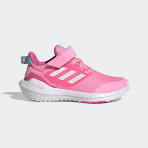 Adidas EQ21 Run 2.0 Bounce Sport Running Elastic Lace with Top Strap Beam Pink / Cloud White / Pulse Magenta (HR1843)