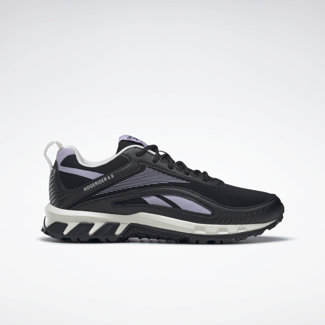 Reebok Ridgerider 6 Shoes Core Black / Purple Oasis / Chalk (HR1977)