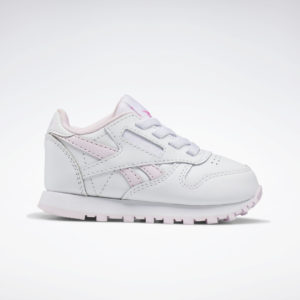 Reebok Classic Leather Shoes Cloud White / Cloud White / Pixel Pink (IG2637)