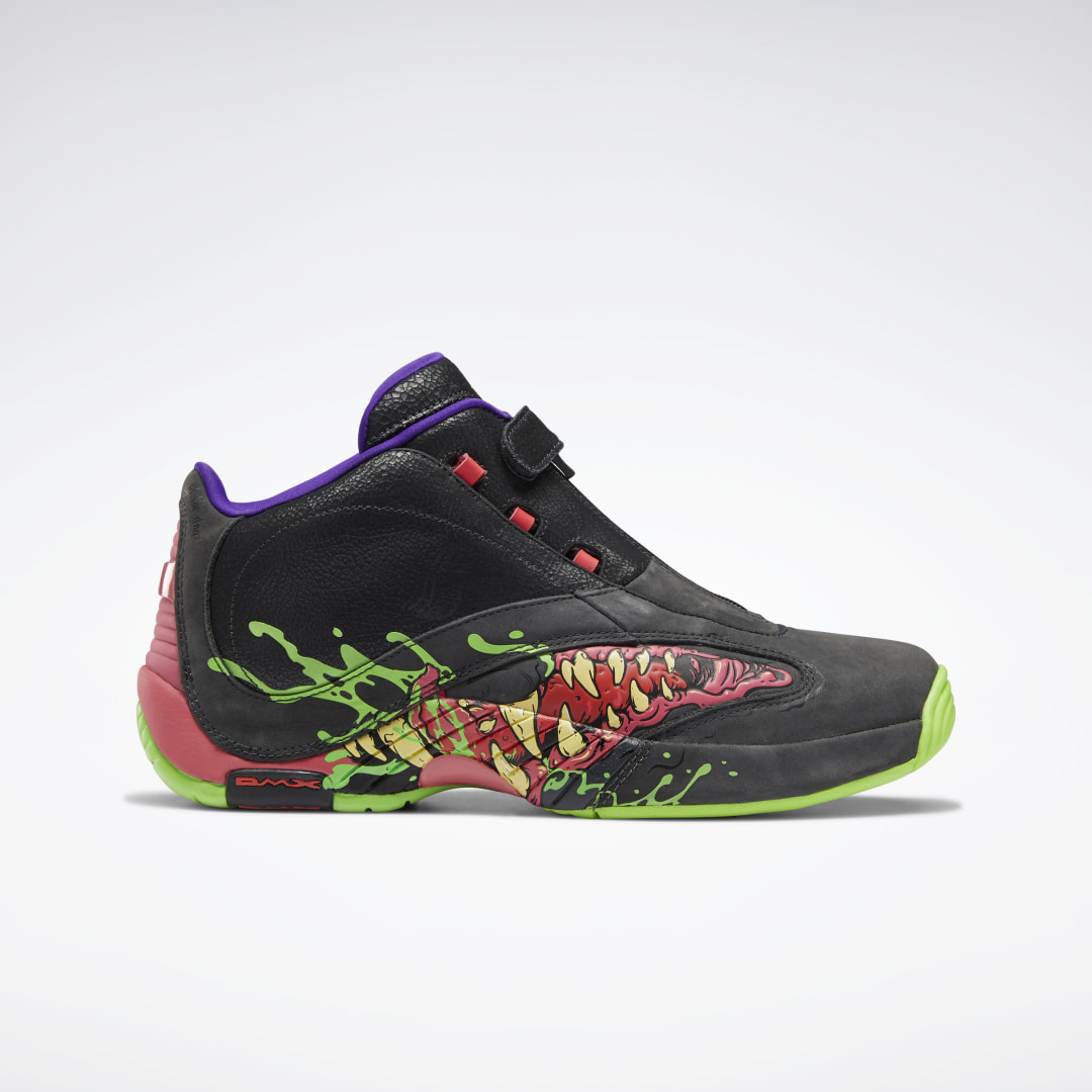 Reebok Ghostbusters Answer IV Shoes True Grey 8 / Solar Green / Ultra Violet (H03288)