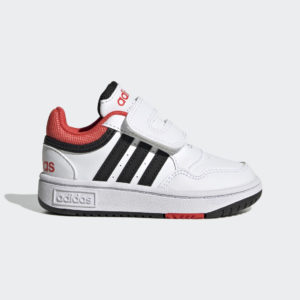 Adidas Hoops Cloud White / Core Black / Bright Red (H03860)