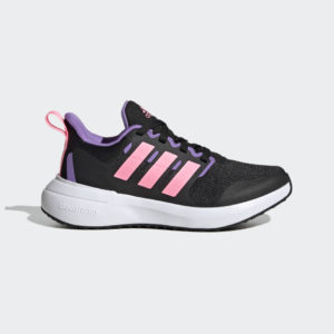 Adidas Fortarun 2.0 Cloudfoam Sport Running Lace Core Black / Beam Pink / Violet Fusion (HP6617)