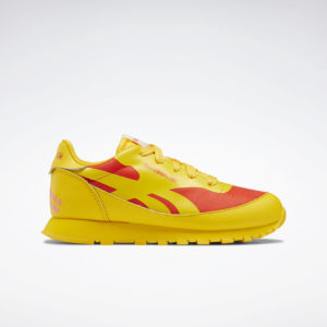 Reebok The Animals Observatory Classic Leather Shoes Always Yellow / Always Yellow / Racer Red (HP9100)