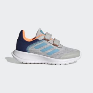 Adidas Tensaur Run Grey Two / Preloved Blue / Screaming Orange (HQ1269)