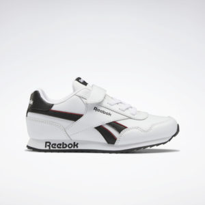 Reebok Royal Classic Jog 3 Shoes Cloud White / Core Black / Vector Red (HQ3760)