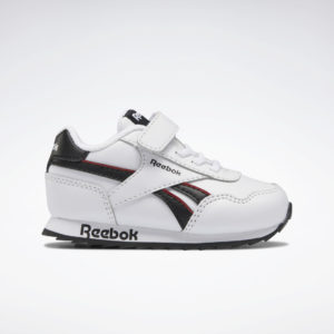 Reebok Royal Classic Jog 3 Shoes Cloud White / Core Black / Vector Red Mel (HQ3762)