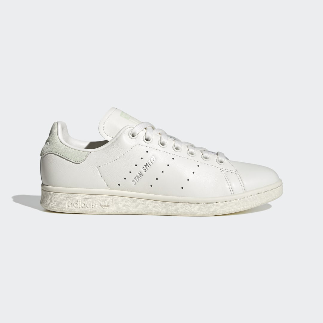 Adidas Stan Smith Core White / Linen Green / Silver Metallic (HQ6659)