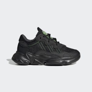 Adidas OZWEEGO Core Black / Core Black / Solar Green (HR0238)