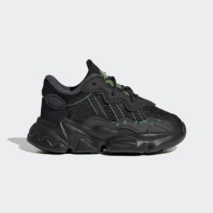Adidas OZWEEGO Core Black / Core Black / Solar Green (HR0242)