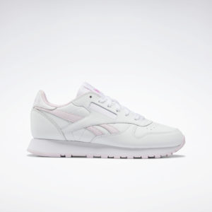 Reebok Classic Leather Shoes Cloud White / Cloud White / Pixel Pink (IG2632)