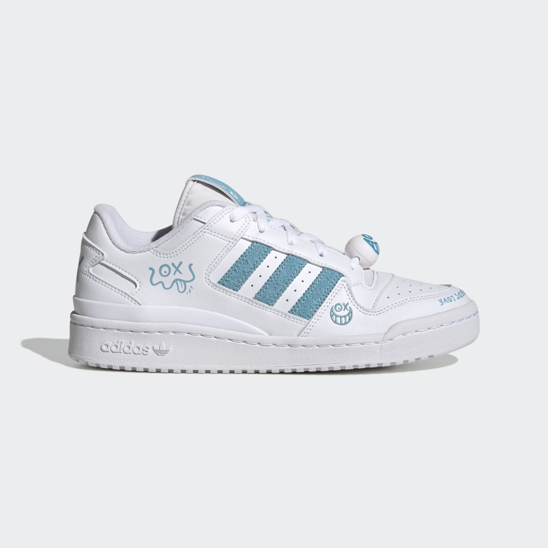 Adidas Forum Low Classic x André Saraiva Cloud White / Cloud White / Cloud White (FZ6353)