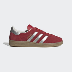 Adidas Munchen Scarlet / Matte Silver / Gum (GY7402)