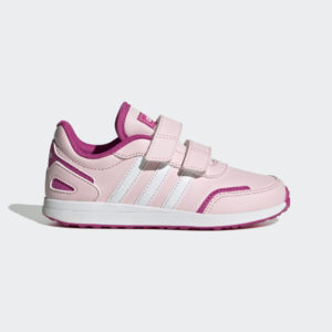 Adidas VS Switch 3 Lifestyle Running Hook and Loop Strap Clear Pink / Cloud White / Lucid Fuchsia (H03766)