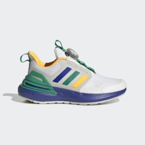 Adidas RapidaSport Bounce BOA Closure Cloud White / Lucid Blue / Court Green (HP2568)