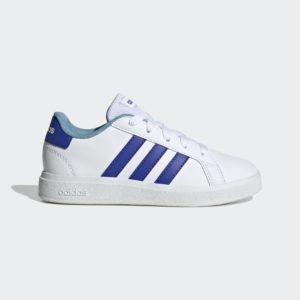 Adidas Grand Court Lifestyle Tennis Lace-Up Cloud White / Lucid Blue / Preloved Blue (HP8908)