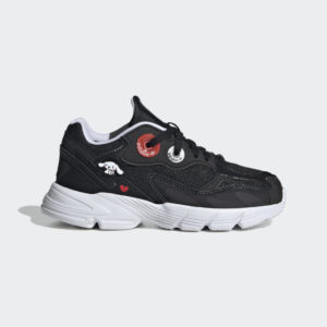 Adidas Astir Core Black / Cloud White / Vivid Red (HQ1558)