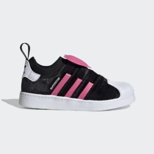 Adidas Superstar 360 2.0 Core Black / Pulse Magenta / Cloud White (HQ4124)