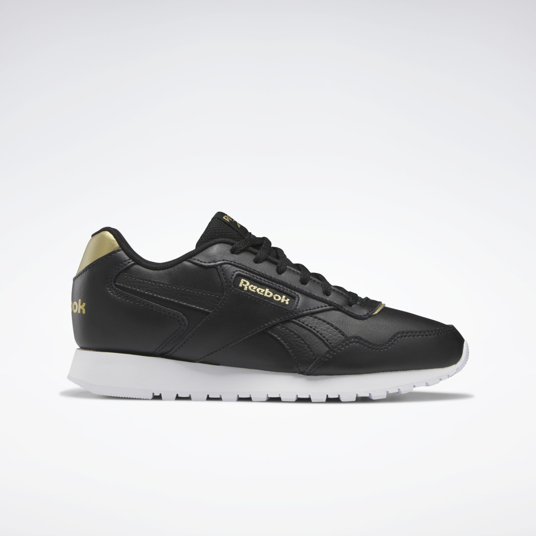Reebok Glide Shoes Black White / Cloud White / Gold Metallic (ID1960)