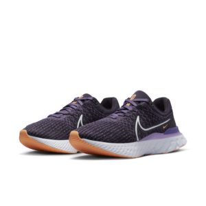 Nike React Infinity Run Flyknit 3 Road Running Purple (DD3024-502)