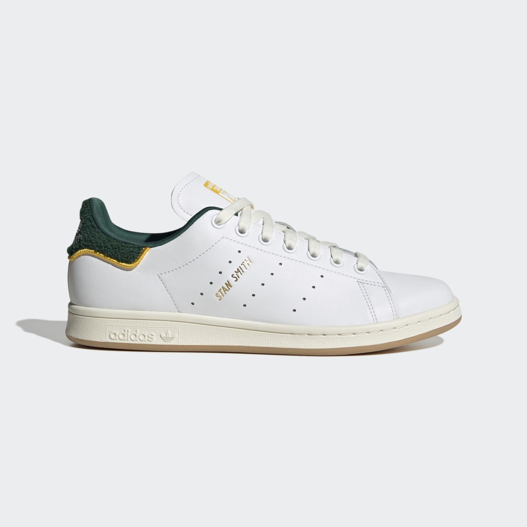 Adidas Stan Smith Cloud White / Off White / Dark Green (FZ6443)