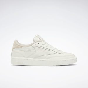 Reebok Club C 85 Shoes Chalk / Soft Ecru / Harmony Green (GV7001)