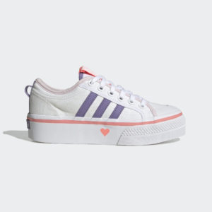 Adidas Nizza Platform Cloud White / Clear Pink / Magic Lilac (GZ3547)