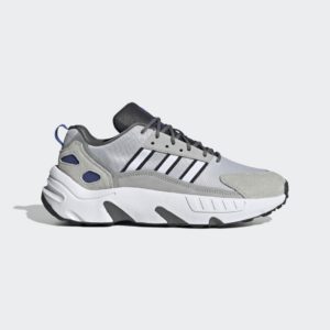 Adidas ZX 22 BOOST Grey Two / Cloud White / Semi Lucid Blue (HP2771)