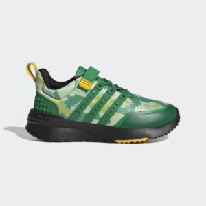 Adidas adidas x LEGO® Racer TR21 Elastic Lace and Top Strap Green / Green / Core Black (HQ1325)