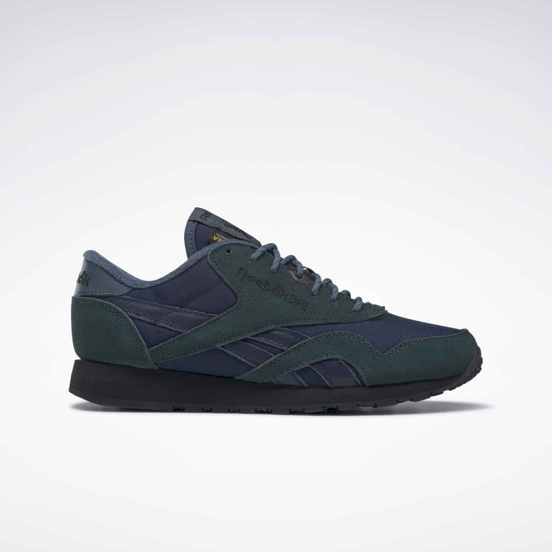 Reebok Classic Nylon Shoes Ivy Green / Vector Navy / Core Black (IG5283)