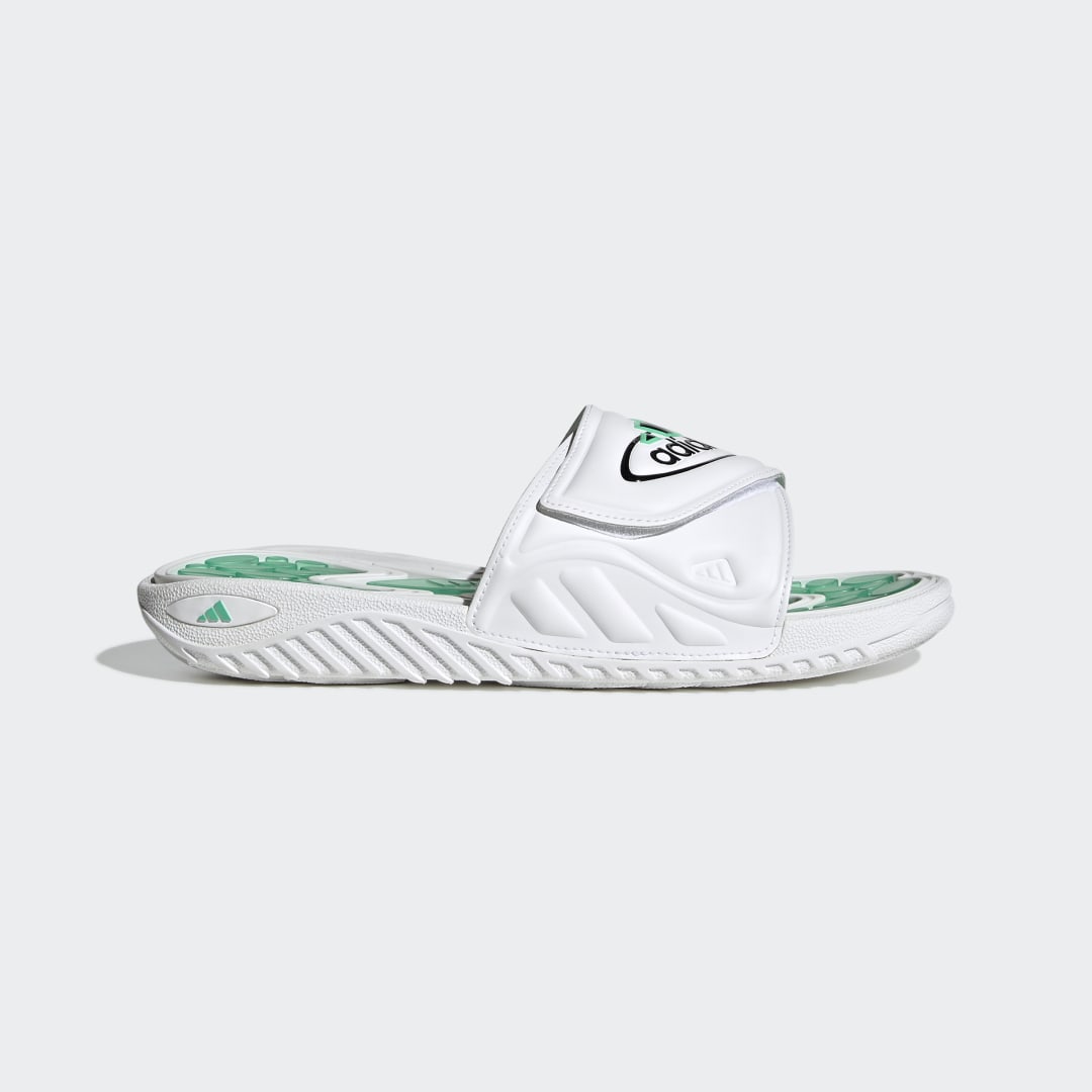 Adidas Reptossage Slides Cloud White / Hi-Res Green / Core Black (GX0878)