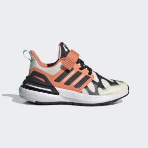 Adidas RapidaSport Bounce Marimekko Running Elastic Lace Top Strap Cloud White / Core Black / Semi Coral (H06362)