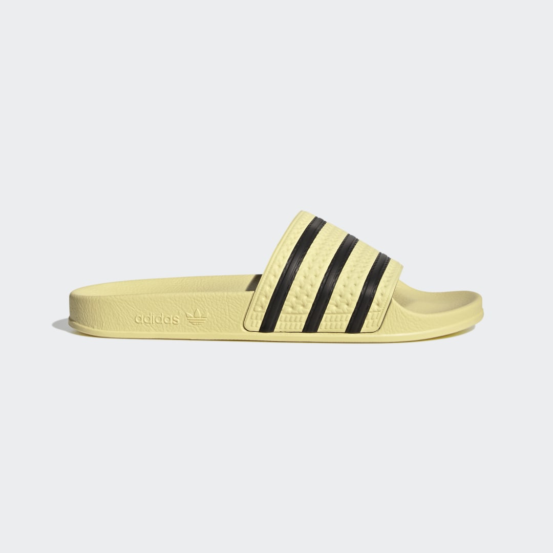 Adidas Adilette Slides Almost Yellow / Core Black / Almost Yellow (HP6510)