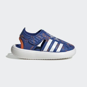 Adidas Finding Nemo and Dory Closed Toe Summer Water Sandals Semi Lucid Blue / Cloud White / Impact Orange (HP7756)