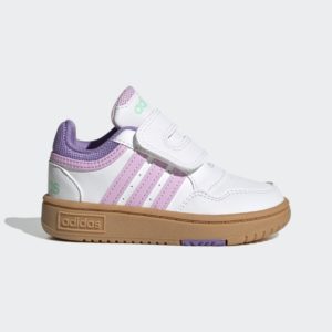 Adidas Hoops Cloud White / Bliss Lilac / Violet Fusion (HP9046)