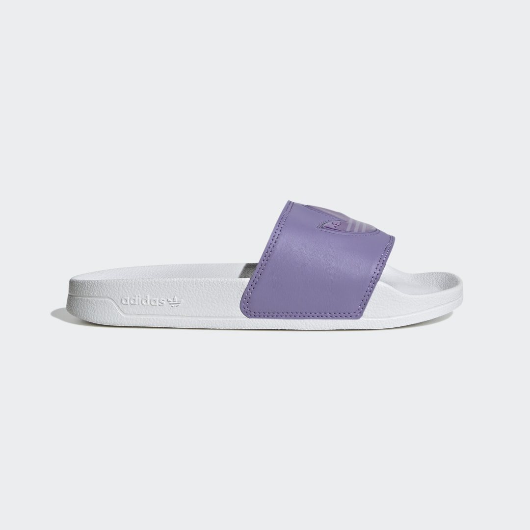 Adidas Adilette Lite Slides Cloud White / Magic Lilac / Shock Purple (IG7071)