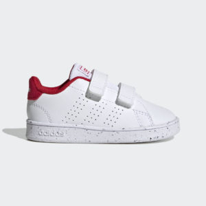 Adidas Advantage Lifestyle Court Two Hook-and-Loop Cloud White / Cloud White / Better Scarlet (H06216)