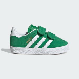 Adidas Gazelle Kids Green / Cloud White / Gold Metallic (IF5977)