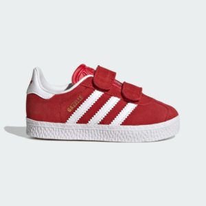 Adidas Gazelle Kids Better Scarlet / Cloud White / Gold Metallic (IF5976)