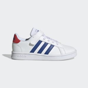 Adidas Grand Court Cloud White / Royal Blue / Vivid Red (GX5745)