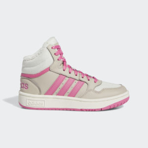 Adidas Hoops Mid 3.0 Kids Wonder Beige / Pink Fusion / Off White (IF7739)