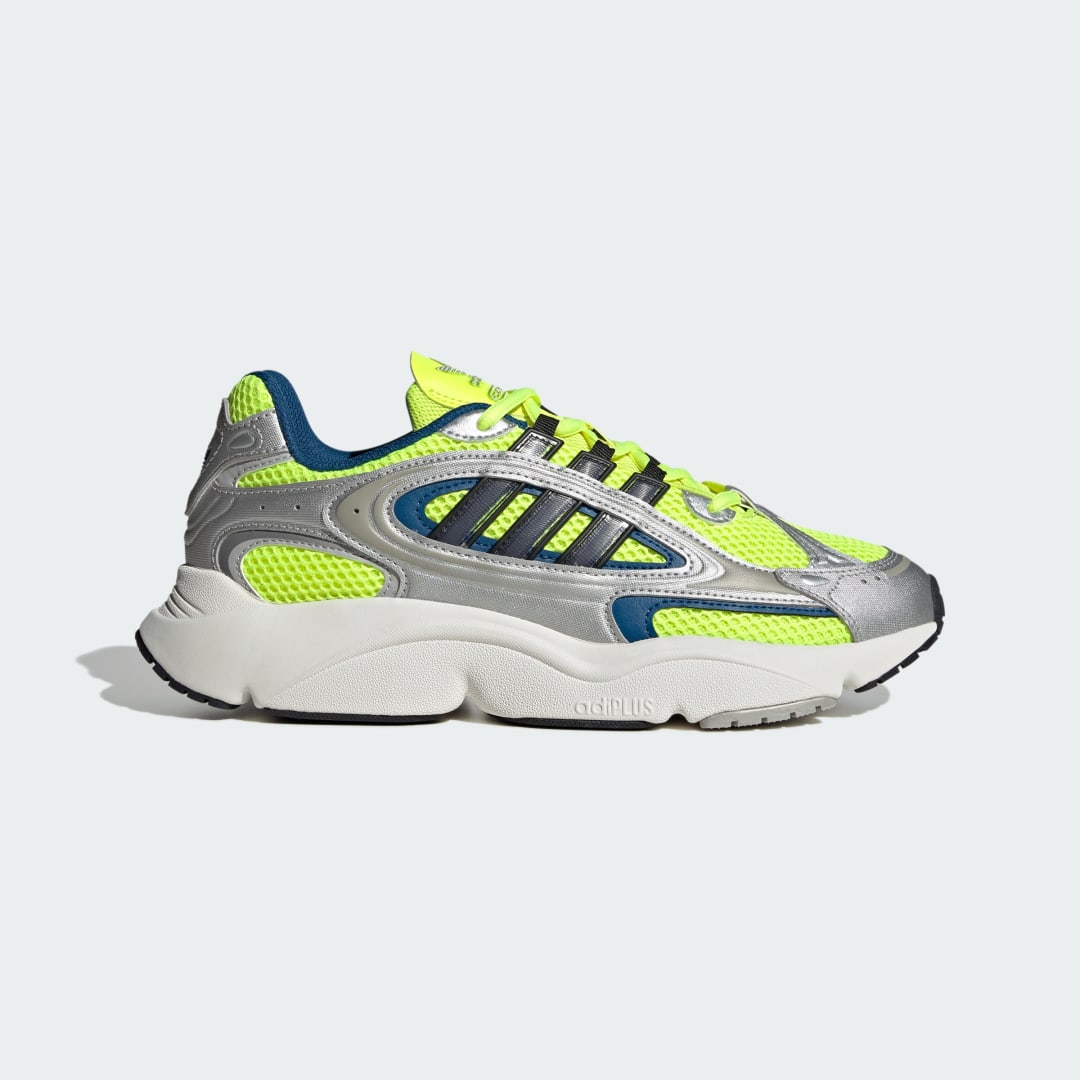 Adidas Ozmillen shoes Solar Yellow / Silver Metallic / Core Black (IF4014)