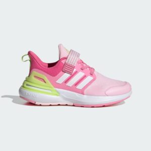 Adidas RapidaSport Bounce Elastic Lace Top Strap Clear Pink / Cloud White / Bliss Pink (ID2382)