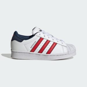 Adidas Superstar Kids Cloud White / Better Scarlet / Night Indigo (IG0255)