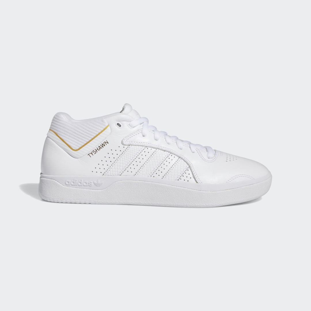 Adidas Tyshawn Remastered Cloud White / Cloud White / Gold Metallic (IG5273)